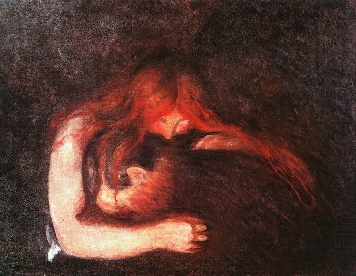 Edvard Munch Vampire. china oil painting image